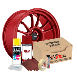 Kit reparatie jante, culoare VISINIU (V1) - Cod RAL: 3004 - - Roveli