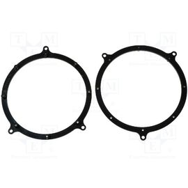 Inele adaptoare difuzoare 165mm; Audi A3 spate, Audi A4 usi spate - - Roveli