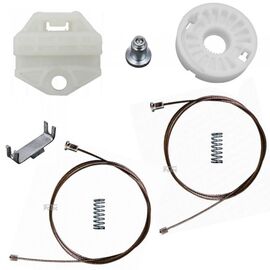 Kit reparatie macara geam fata Opel Astra G (T98) 01.1998-08.2009 electrica fata stanga/dreapta (cablu role si suport geam) , 1 set. - BA2-ZNP55081 - - Roveli