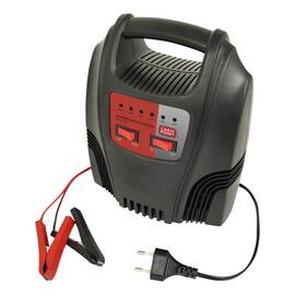 Incarcator acumulator auto Carpoint 6V/12V 2-12A redresor cu led de incarcare a bateriei - - Roveli