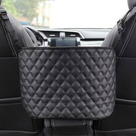 Organizator scaun auto de tip sacosa, 27 x 39cm, culoare neagra - - Roveli