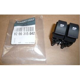 Comutator macara geam Renault Megane 2 , Scenic 2 , Laguna , original 8200315042 - - Roveli