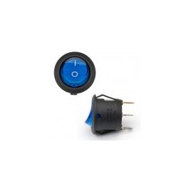 Intrerupator rotund albastru 20Ah -  - 302012B - - Roveli