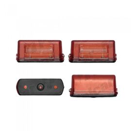 Lampa numar universala    partea Dreapta+Stanga - BAV-9900957E - - Roveli