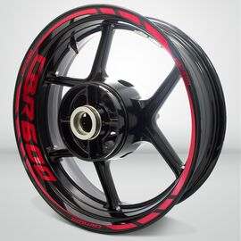 Set stickere moto pentru jante - Honda CBR 600 - - Roveli