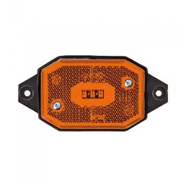 Lampa gabarit auto 12/24V, rectangulara, culoare Portocaliu, 64x42x33mm, 1buc - - Roveli