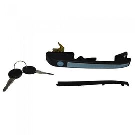 Maner exterior deschidere usa VW Golf 2, Jetta 1984-1992, Passat B2 1980-1988, Fata Stanga, cu butuc + 2 chei 191.837.205/A/321.837.205C - BAV-9534Z-41 - - Roveli