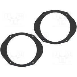 Inele adaptoare difuzoare din MDF; 165mm; Fiat; impregnat - - Roveli
