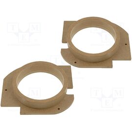 Inele adaptoare difuzoare din MDF; 165mm; Skoda; impregnat, lacuit - - Roveli