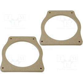 Inele adaptoare difuzoare din MDF; 165mm; Mitsusishi; impregnat, lacuit - - Roveli