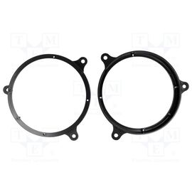 Inele adaptoare difuzoare 165mm; Mercedes C-class usi fata - - Roveli