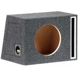 Carcasa difuzor; MDF; 35l; 250mm; tesatura; melanj negru - - Roveli