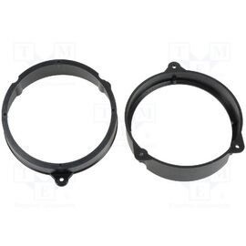 Inele adaptoare difuzoare 165mm; Mercedes CLK-class usi fata - - Roveli