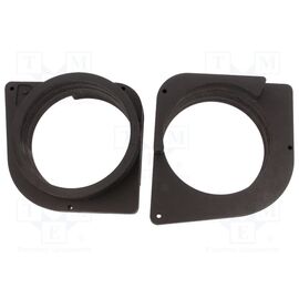 Inele adaptoare difuzoare din MDF; 165mm; Peugeot; impregnat - - Roveli