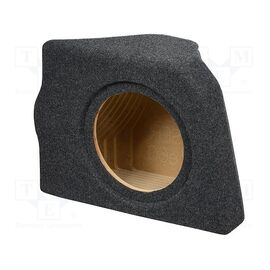 Carcasa difuzor; MDF; 17l; 250mm; tesatura; melanj gri; BMW; 275mm - - Roveli