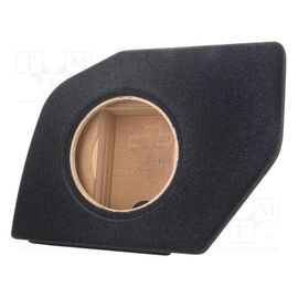 Carcas? difuzor; MDF; 15l; 250mm; tesatura; melanj negru; BMW - - Roveli
