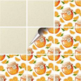 Set 100 buc. x Sticker Autocolant Faianta Decorativa "Kitchen Design" model K-FAI-43  - - Roveli