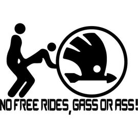 Sticker Auto Nfr Skoda - - Roveli