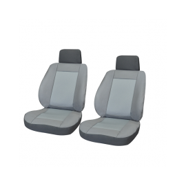 Huse Scaun Fata Lux Gri - Set 2 Buc(Dif.Modele) - - Roveli