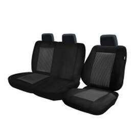 Set Huse Scaun Cargo Lux Negru (Dif.Modele) - - Roveli