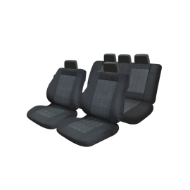 Set Huse Scaun Lux Negru M04 - - Roveli