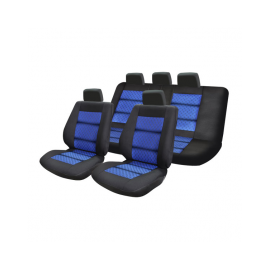 Set Huse Scaun Premium Lux - Albastru - - Roveli