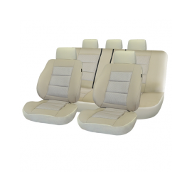 Set Huse Scaun Premium Lux - Bej(Dif.Modele) - - Roveli