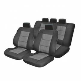 Set Huse Scaun Premium Lux Negru M02 - - Roveli