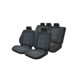 Set Huse Scaun Premium Lux Negru M03 - - Roveli