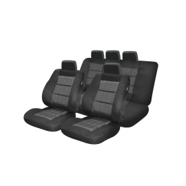 Set Huse Scaun Premium Lux Negru M04 - - Roveli