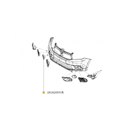 Ornament Cromat Dr Logan Ii|Mcv Ii|Sand Ii Facelift - - Roveli
