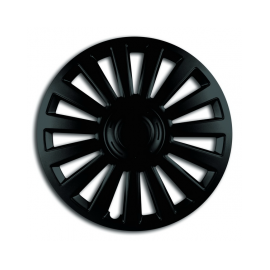 Set Capace Roti 16` Negre Luxury - - Roveli