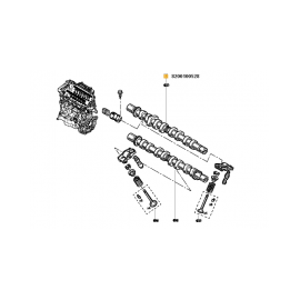 Ax Came  Echipat Log./Duster 1.1616 - - Roveli