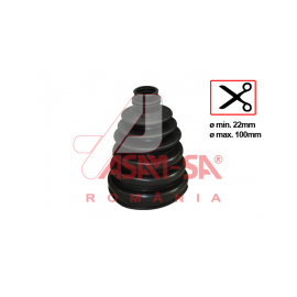 Burduf Universal 22Mm - Max. 100Mm - - Roveli