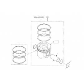 Colectie Piston Log.Clasa L (Cu Segmenti) - - Roveli