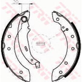 Set Saboti Frana Log. Sistem Franare Trw D: 203Mm - - Roveli