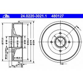 Tambur Frana Fara Abs Log./Sand. D=203 - - Roveli