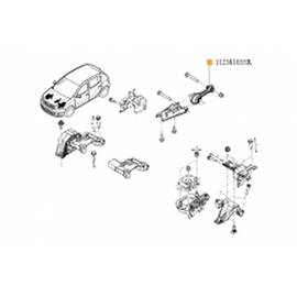 Suport Motor (Bieleta Inferioara C.V.) Log.Ii/Dokker/Lodgy - - Roveli
