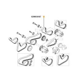 Curea Transmisie Cu Servo Log./Sand. 1.2 16V - - Roveli