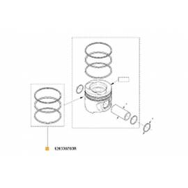 Set Segmenti Motor (1 Piston) Log. I/ Ii - - Roveli