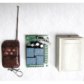 Telecomanda+receptor 4 canale automatizari tip2 - - Roveli