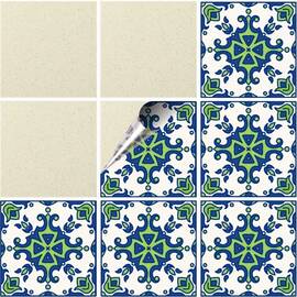 Set 100 buc. x Sticker Autocolant Faianta Decorativa "Kitchen Design" model K-FAI-821  - - Roveli