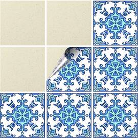 Set 100 buc. x Sticker Autocolant Faianta Decorativa "Kitchen Design" model K-FAI-824  - - Roveli