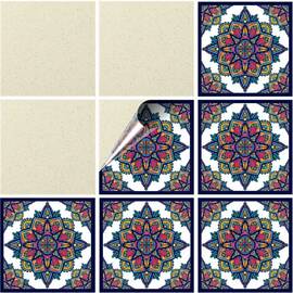Set 100 buc. x Sticker Autocolant Faianta Decorativa "Kitchen Design" model K-FAI-831  - - Roveli
