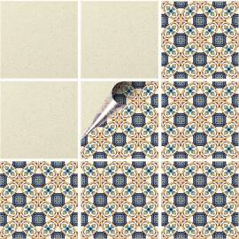 Set 100 buc. x Sticker Autocolant Faianta Decorativa "Kitchen Design" model K-FAI-833  - - Roveli