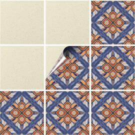 Set 100 buc. x Sticker Autocolant Faianta Decorativa "Kitchen Design" model K-FAI-859  - - Roveli
