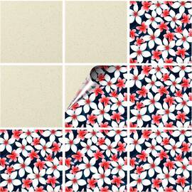 Set 100 buc. x Sticker Autocolant Faianta Decorativa "Kitchen Design" model K-FAI-861  - - Roveli