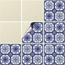 Set 100 buc. x Sticker Autocolant Faianta Decorativa "Kitchen Design" model K-FAI-865  - - Roveli