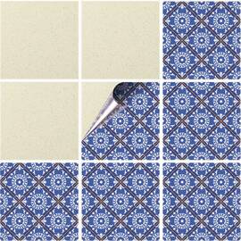 Set 100 buc. x Sticker Autocolant Faianta Decorativa "Kitchen Design" model K-FAI-866  - - Roveli