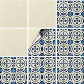 Set 100 buc. x Sticker Autocolant Faianta Decorativa "Kitchen Design" model K-FAI-867  - - Roveli